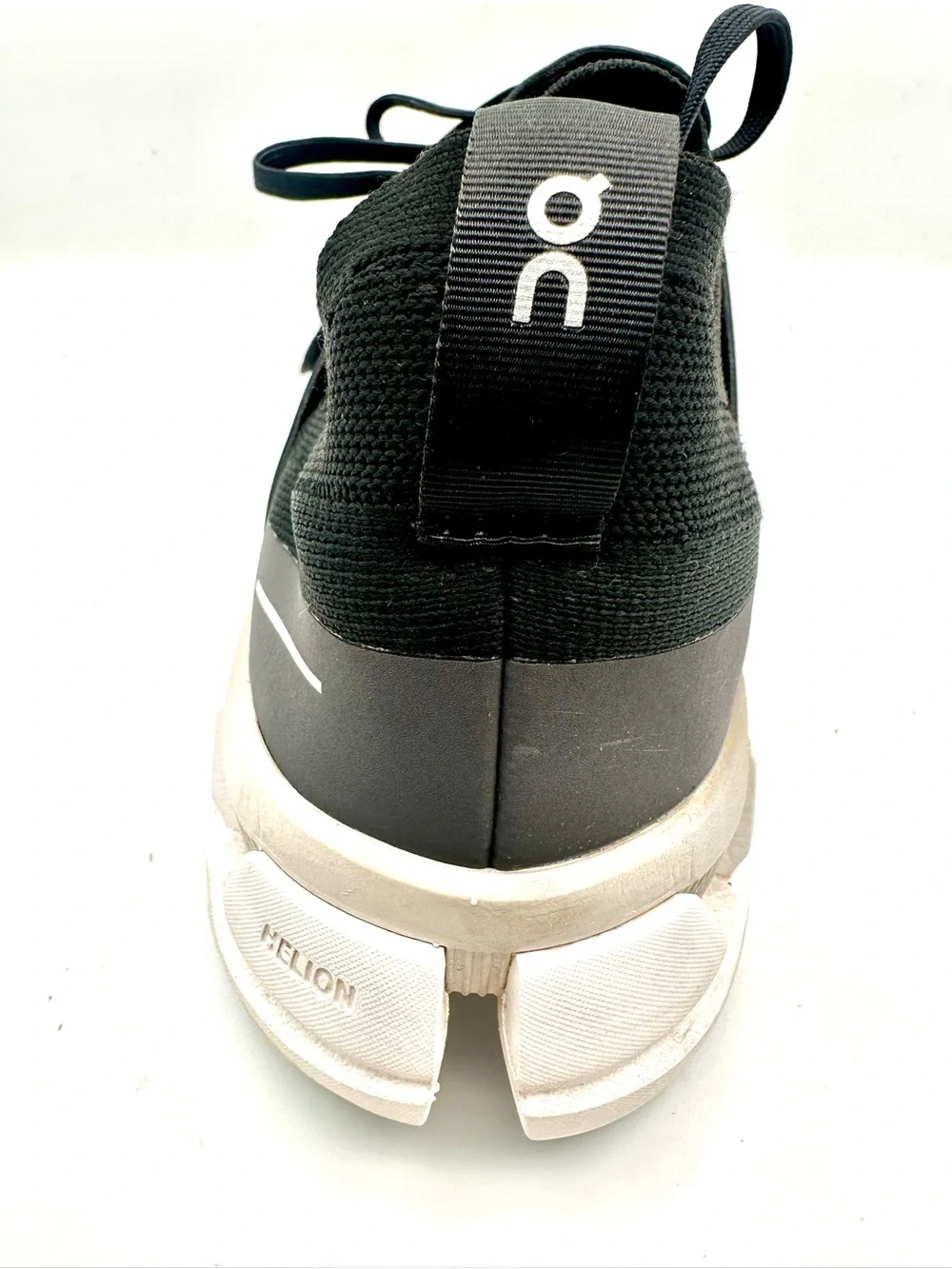 On Running Cloud Men's Black and White Sneakers